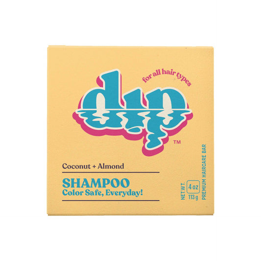 Dip - Color Safe Shampoo Bar for Every Day - Coconut & Almond: 4 oz