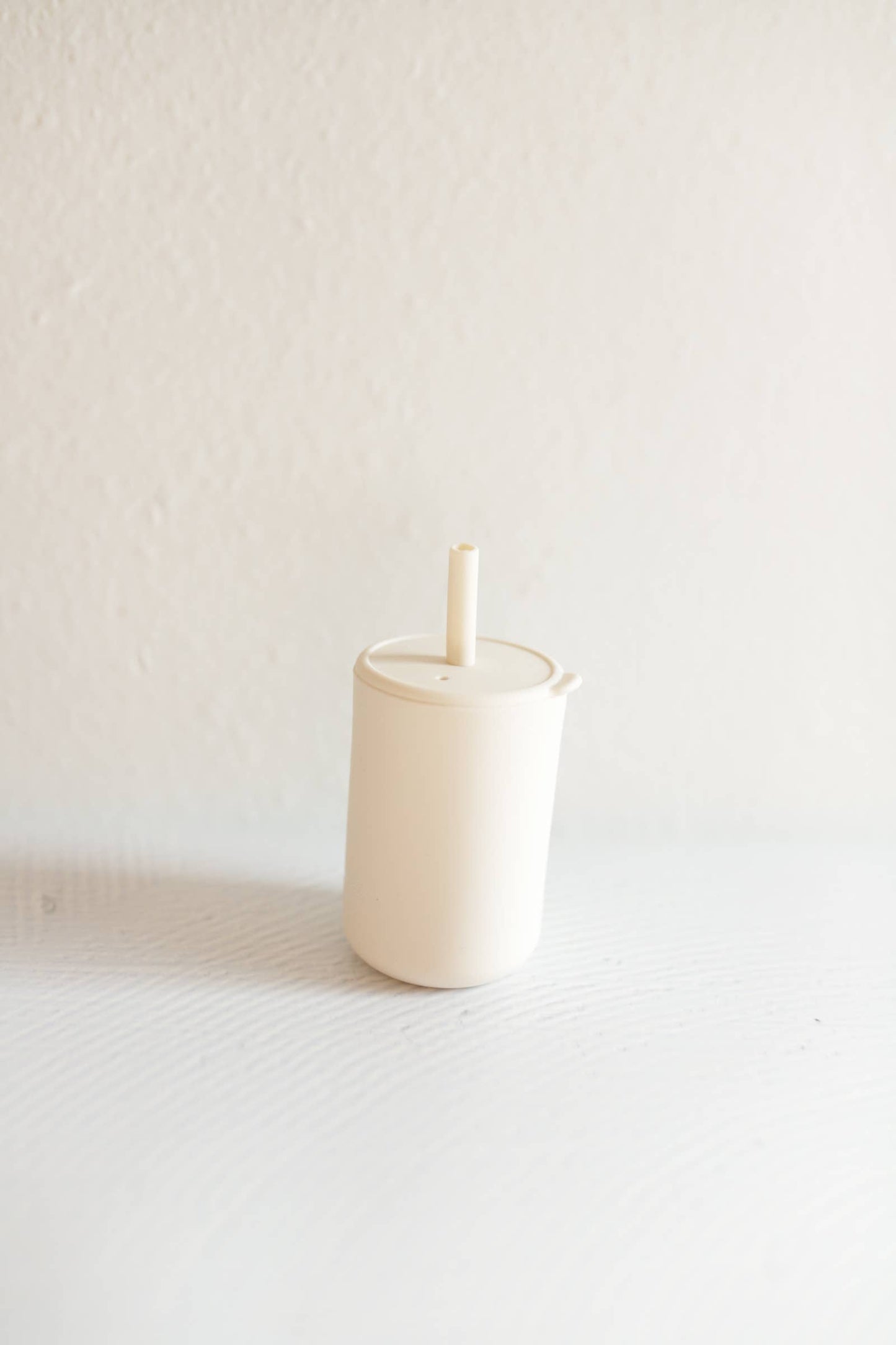 Silicone Straw Cup with Straw and Lid