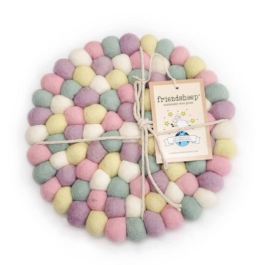 Friendsheep - Cotton Candy Eco Coasters and Trivets