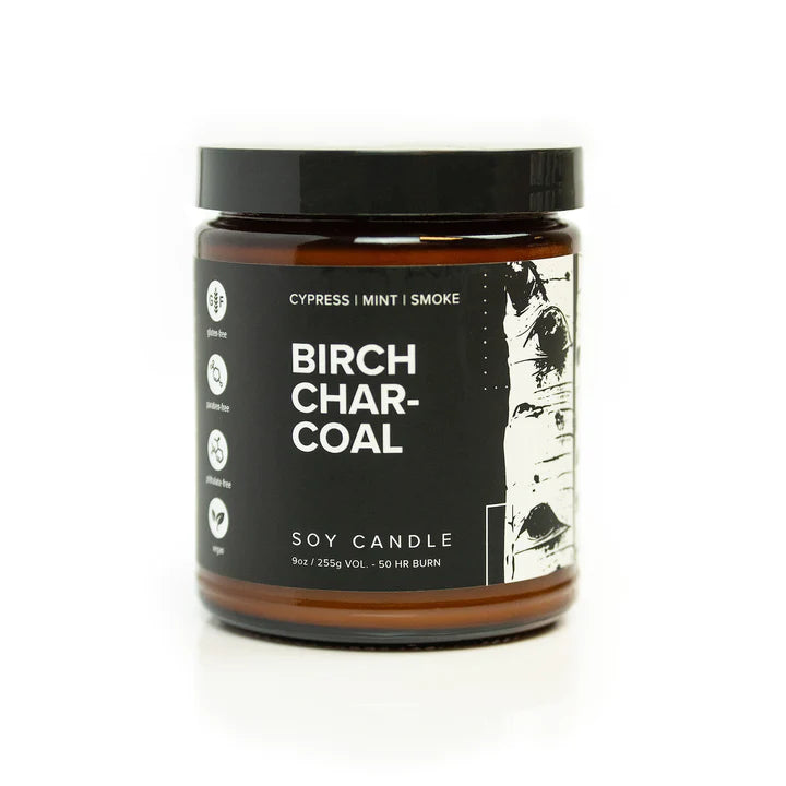 Birch Charcoal | Soy Candle