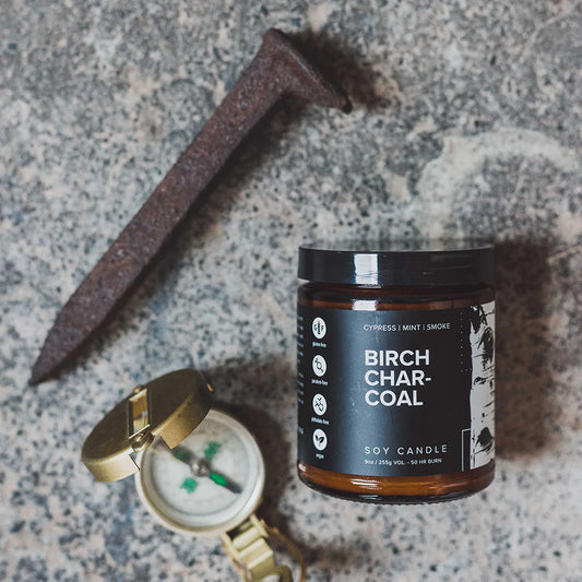 Birch Charcoal | Soy Candle