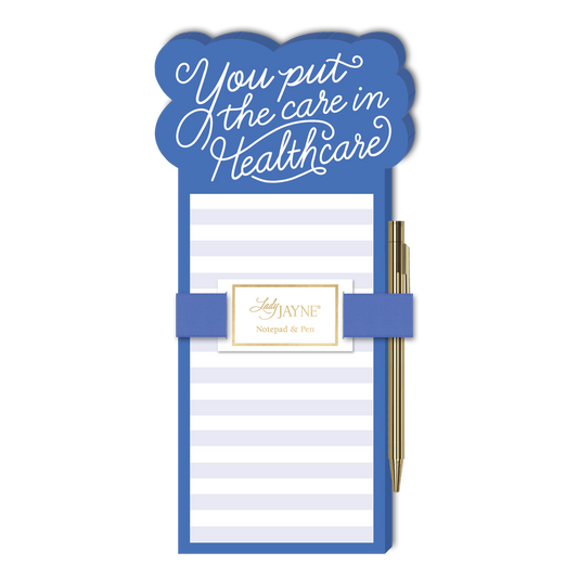 Nurses Week! | Care in Healthcare Notepad & Pen