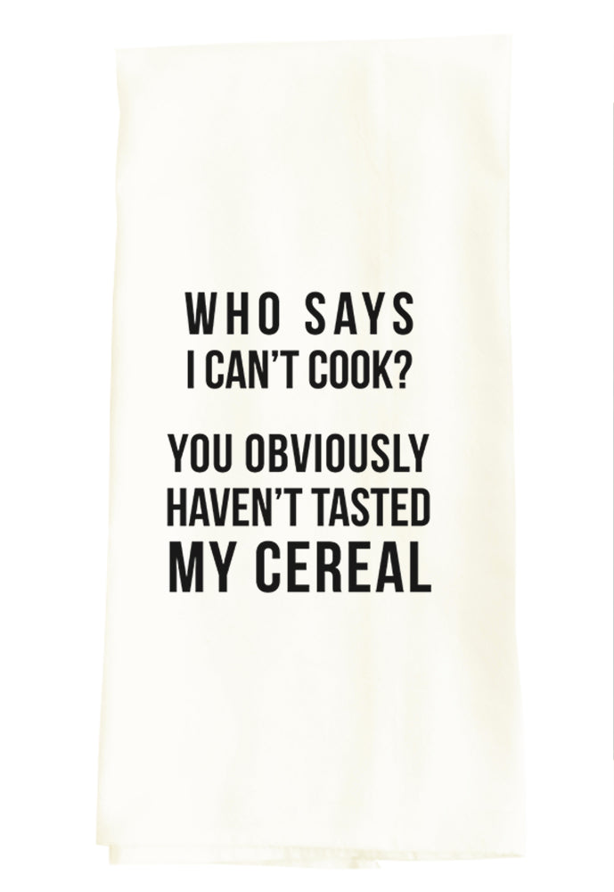 Tea Towel | Cereal