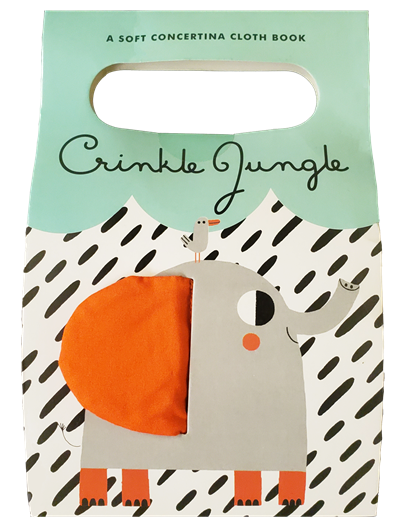 Crinkle Cloth Book - Jungle (Backordered - May)