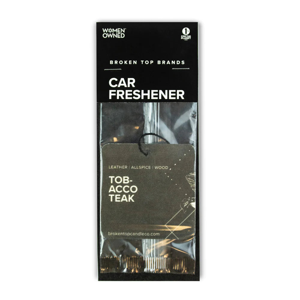 Tobacco Teak | Car Freshener
