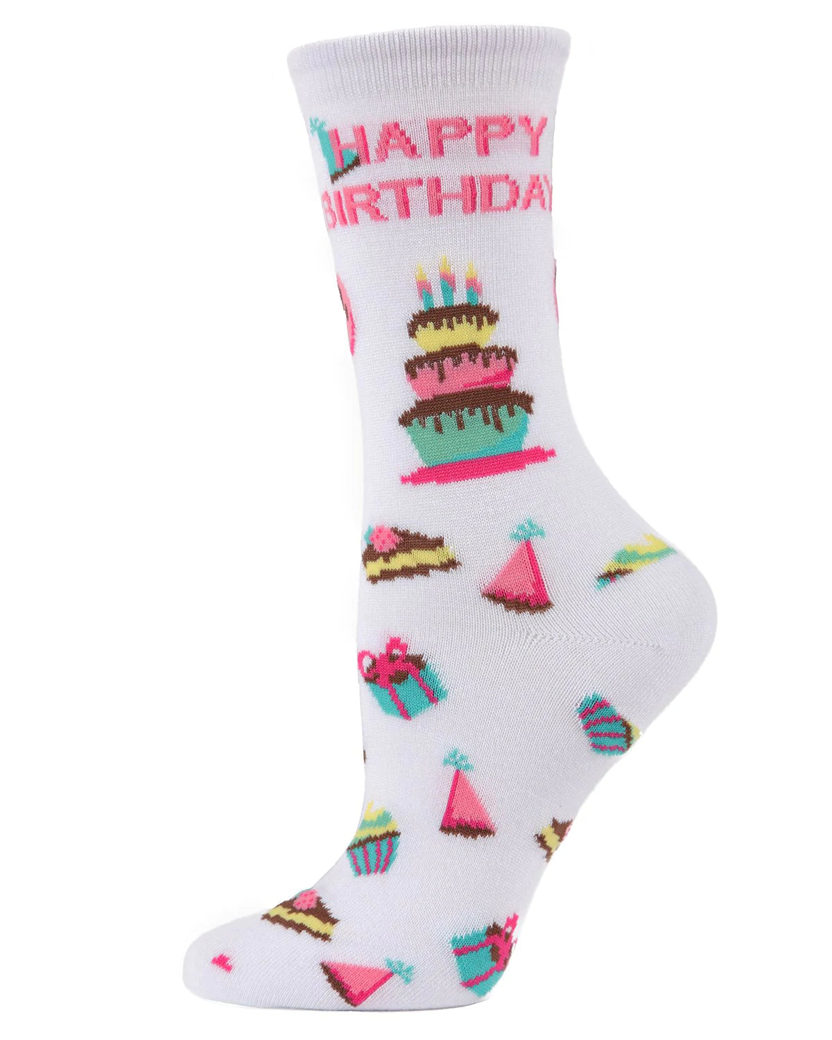 Women's Bamboo Sock | Happy Birthday | 2 options