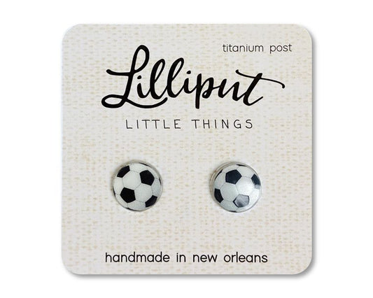 Earrings | Soccer Ball