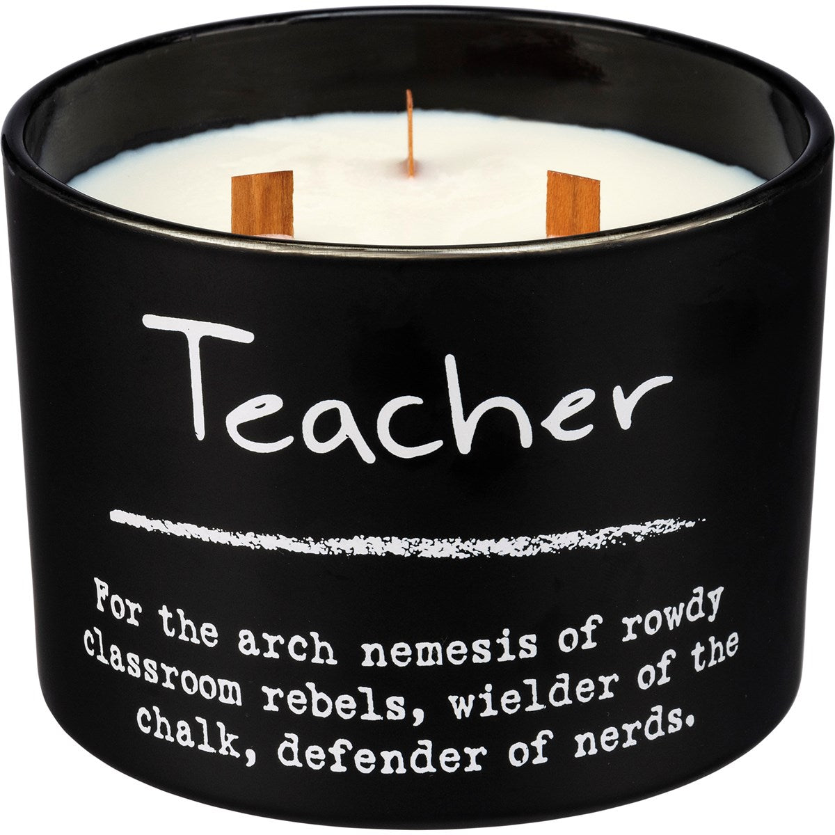 Wood Wick Soy Candle | Teacher | Sea Salt Sage