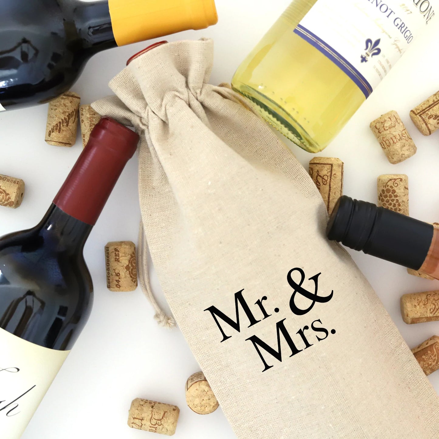 Linen Wine Bags | Multiple Options
