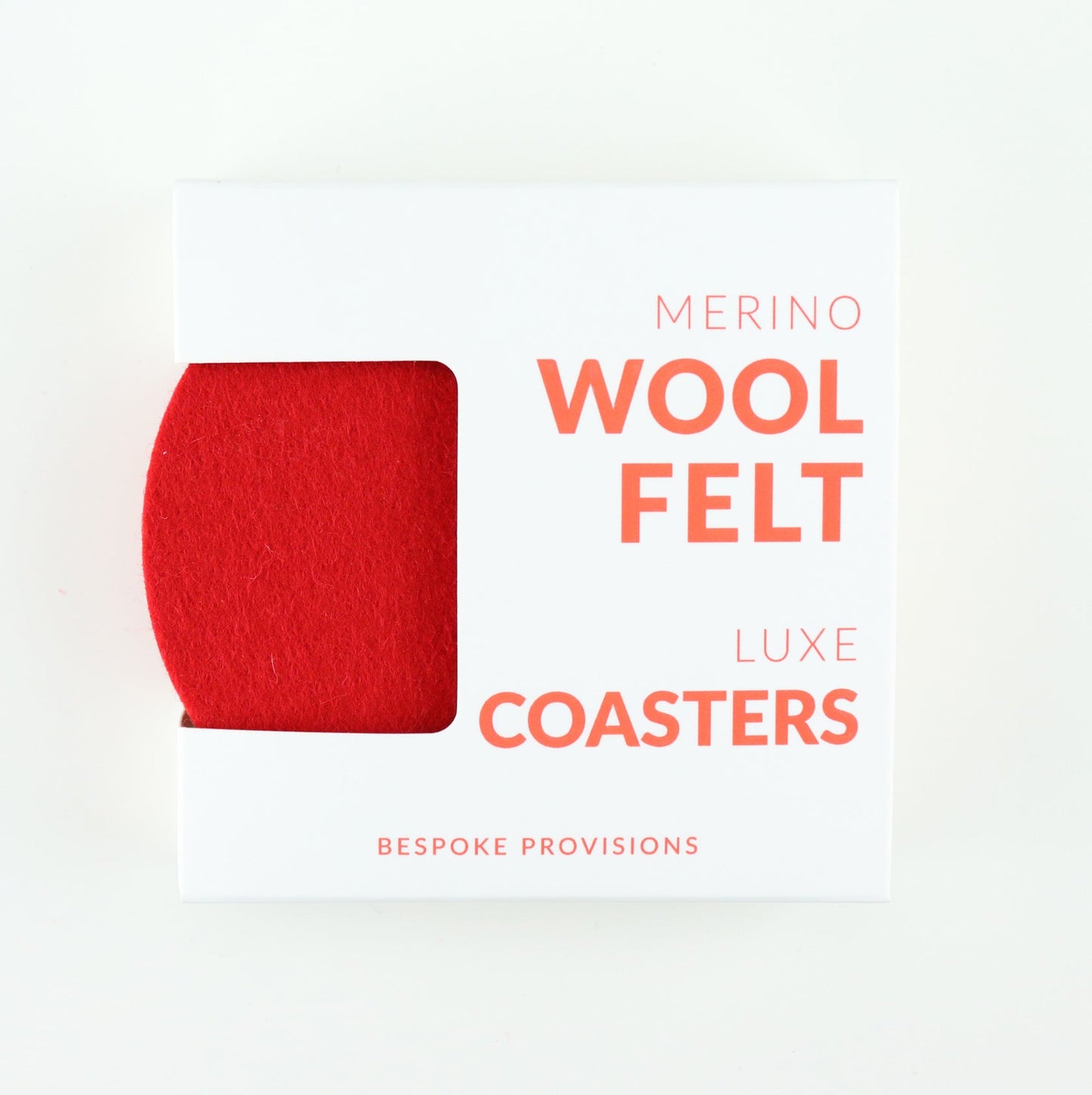 Merino Wool Felt Coasters