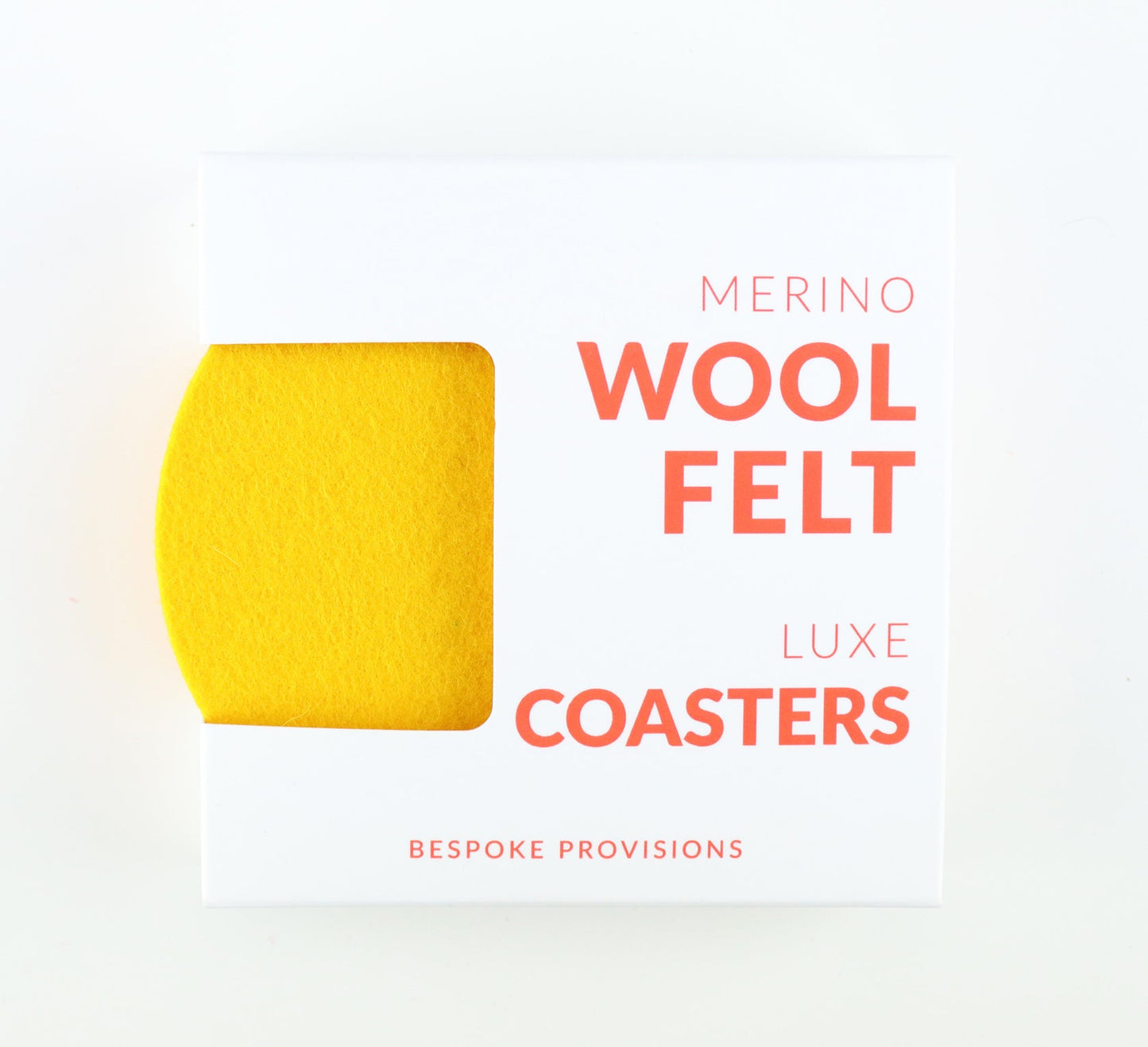Merino Wool Felt Coasters