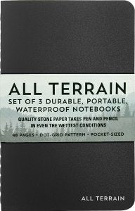 All Terrain Waterproof Notebook | 3 pack