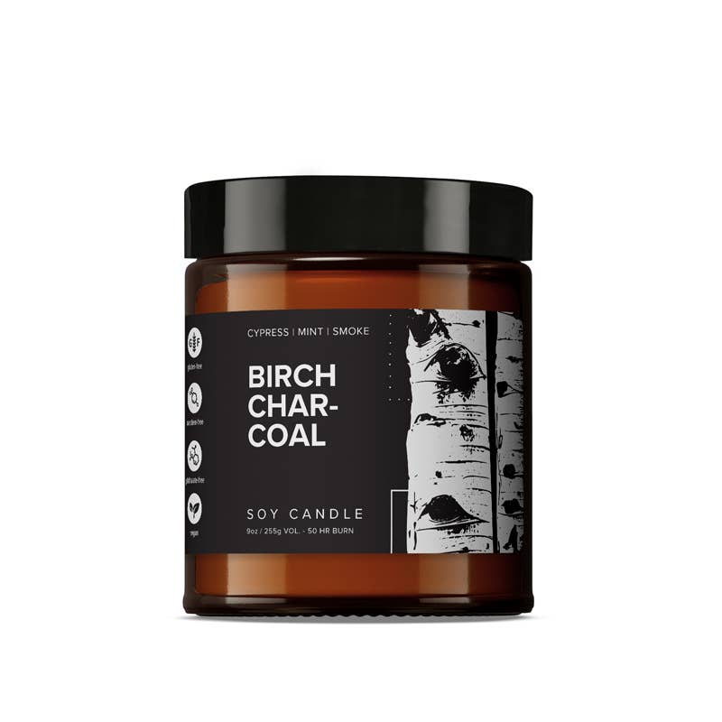 Birch Charcoal | Soy Candle