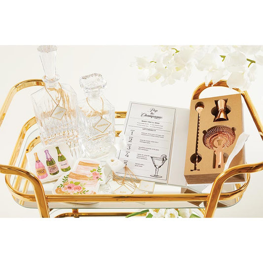 Rose Gold Barware Set