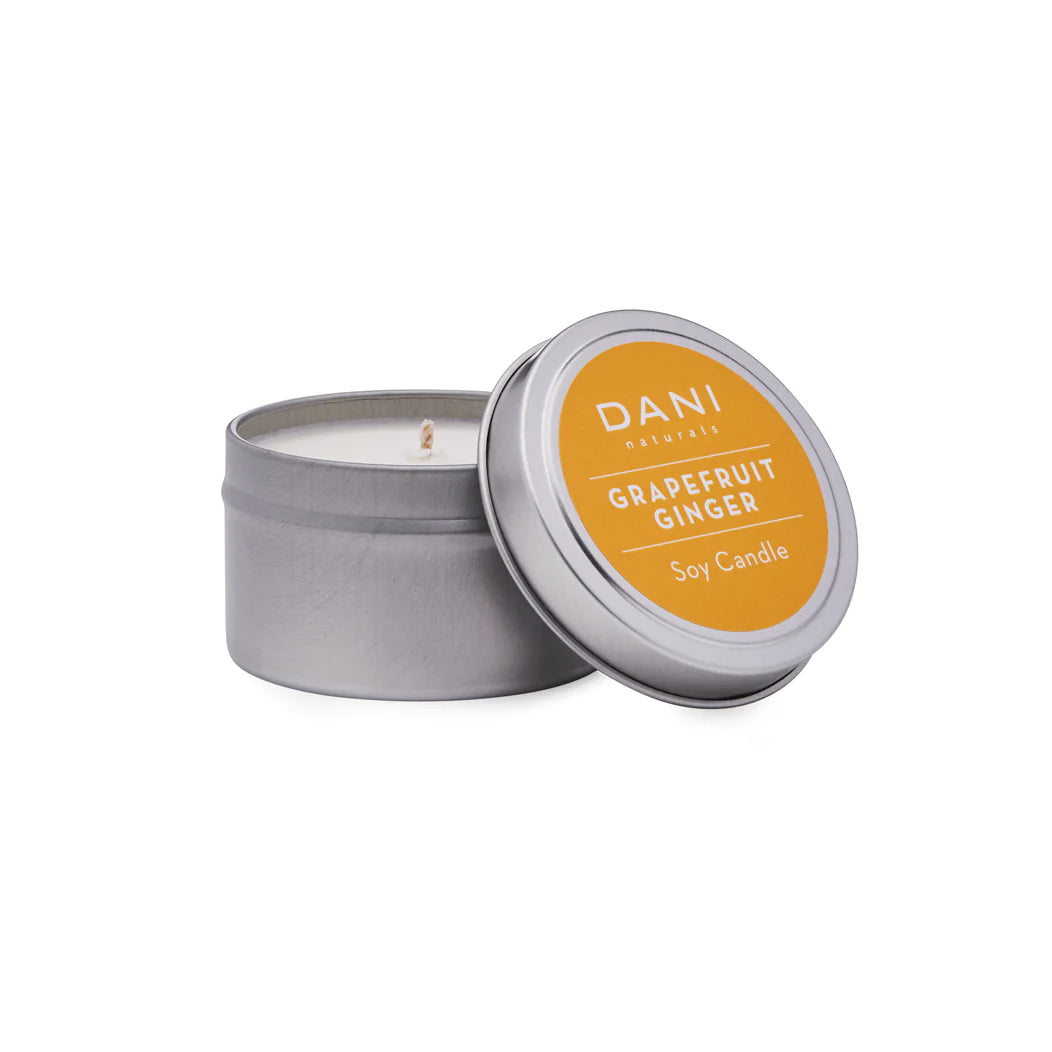 Dani Naturals 6 oz Soy Candle Tins | 7 Scents