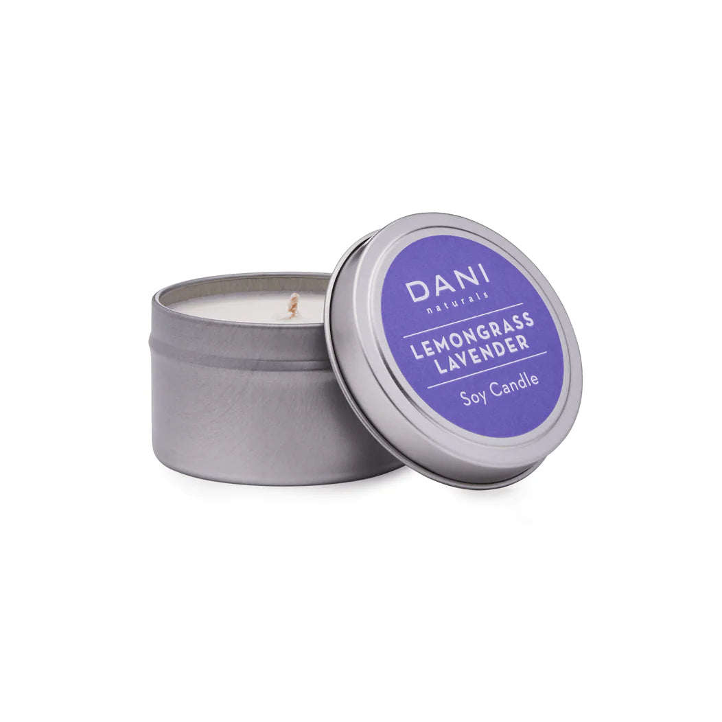 Dani Naturals 6 oz Soy Candle Tins | 7 Scents