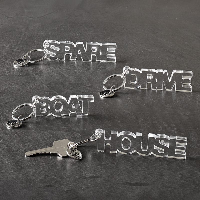 Acrylic Keychain | House