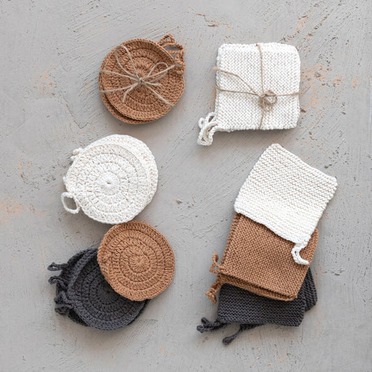 Cotton Crocheted Dish Scrubbies