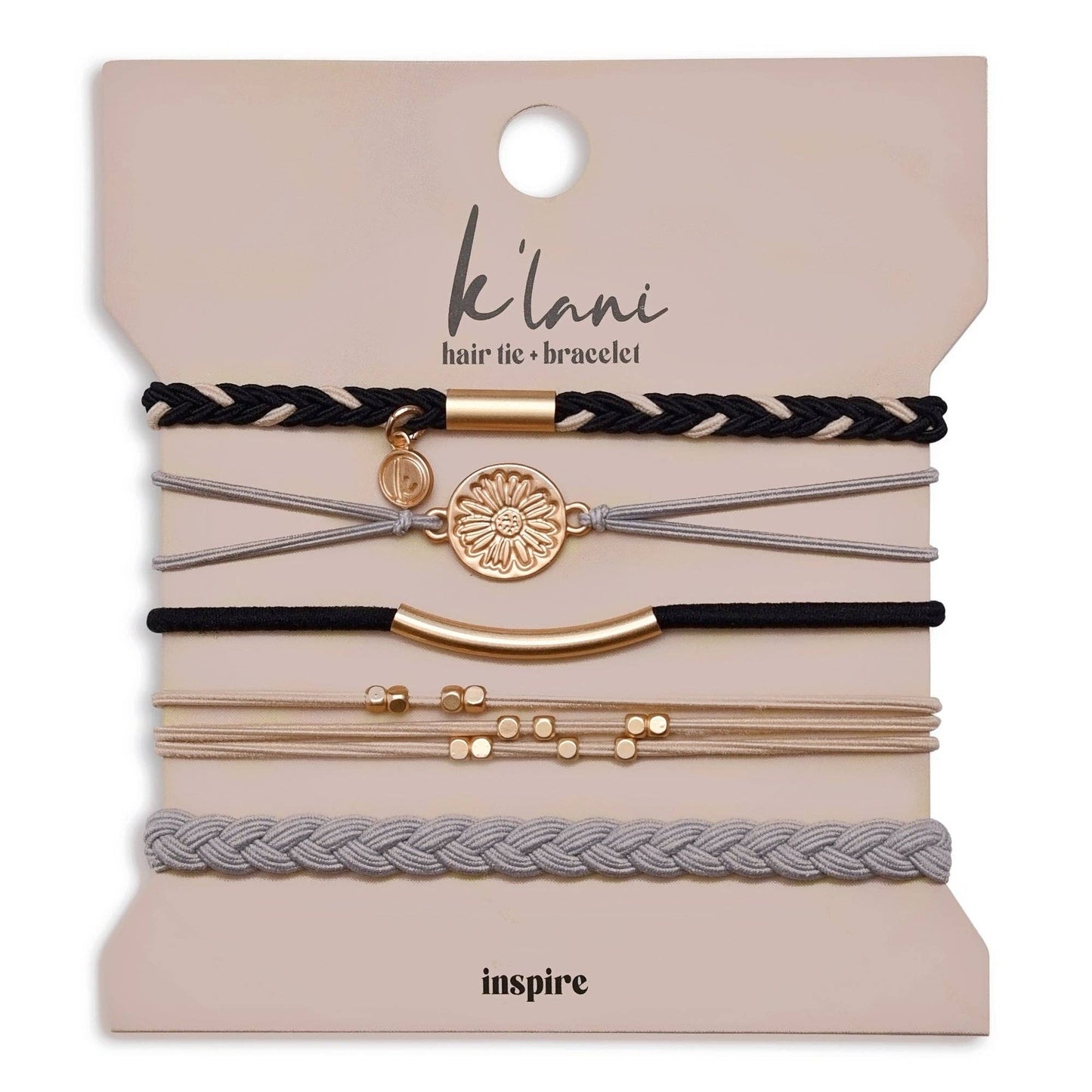 K'Lani hair tie bracelets - Inspire: Large