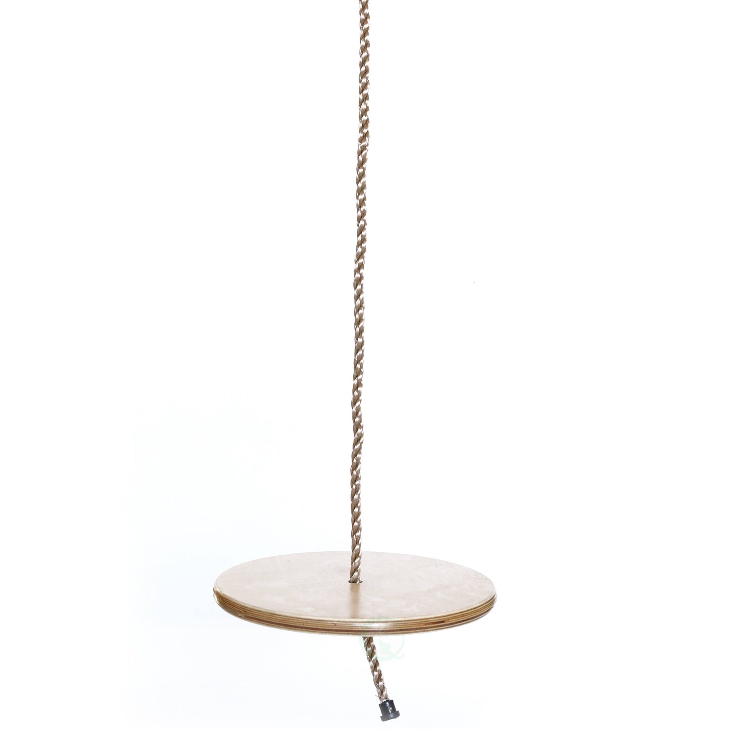 Wooden Round Swing Seat with Rope