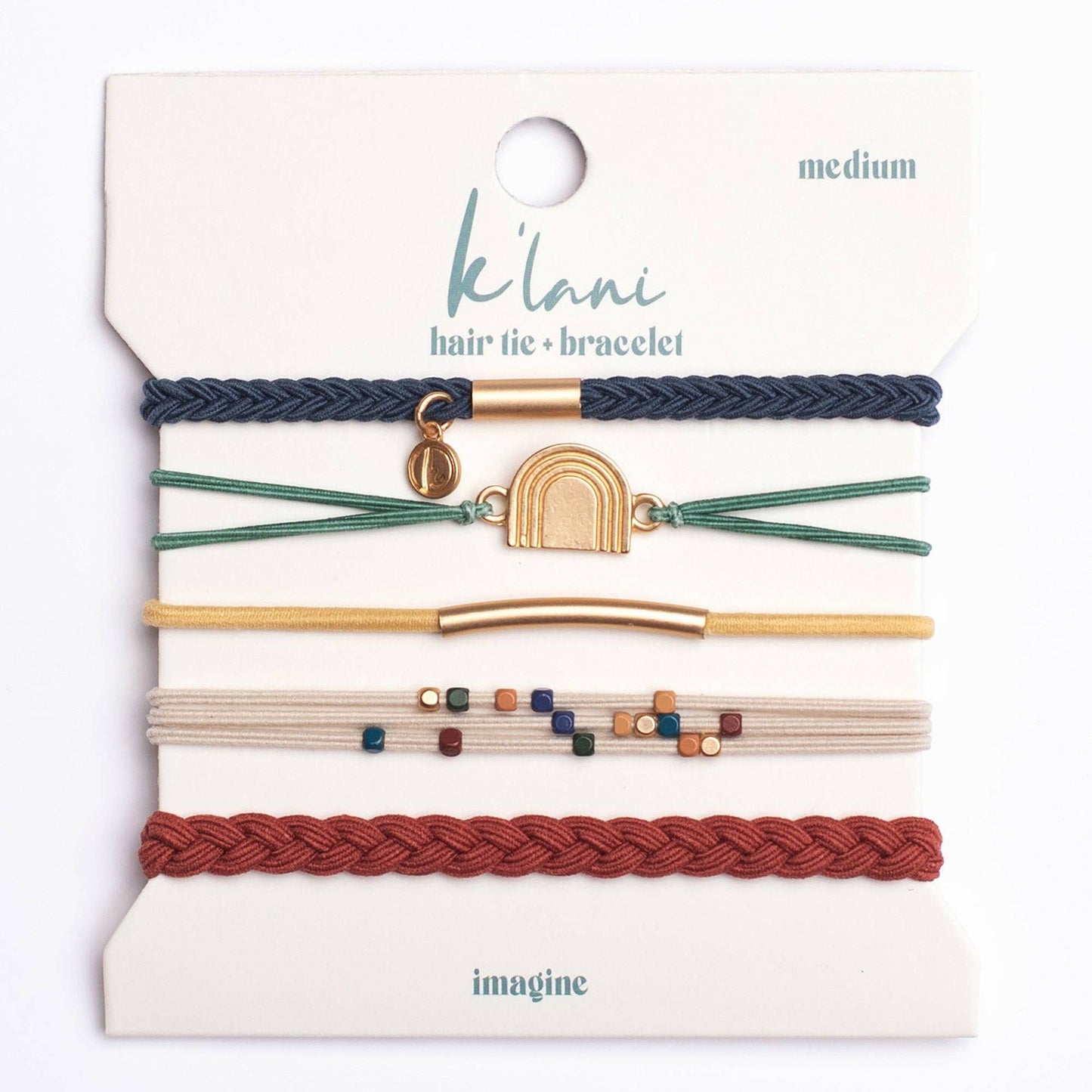 Hair Tie Bracelets -Imagine: Medium