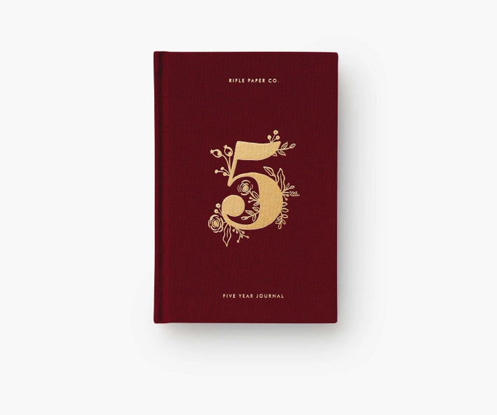 Rifle Paper Co. 5-year Journal Set