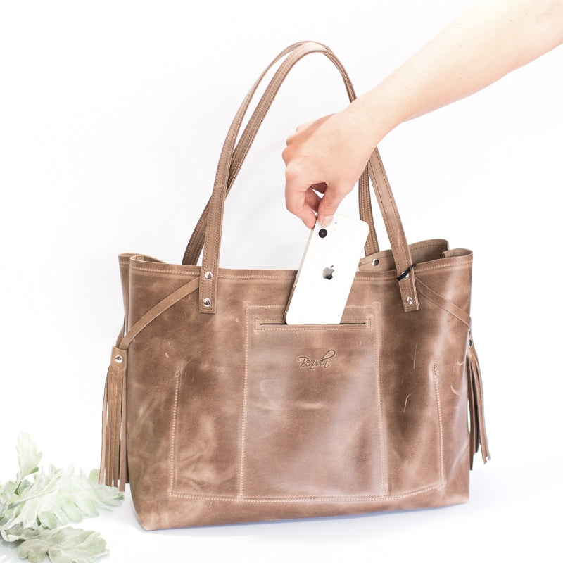 Valise Hide & Leather Tote