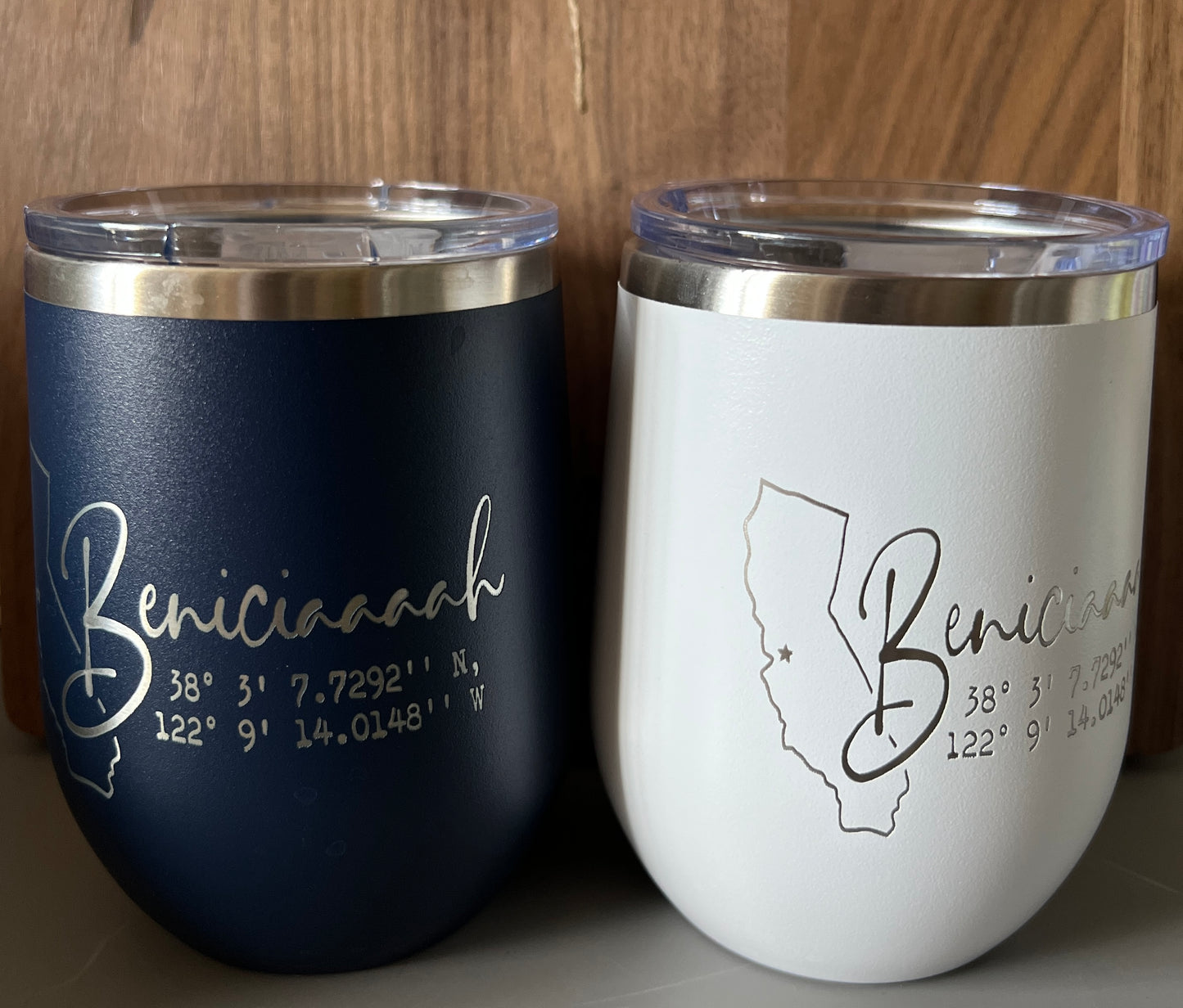 BENICIA | 12 oz Wine Tumbler | Multiple Styles and Colors