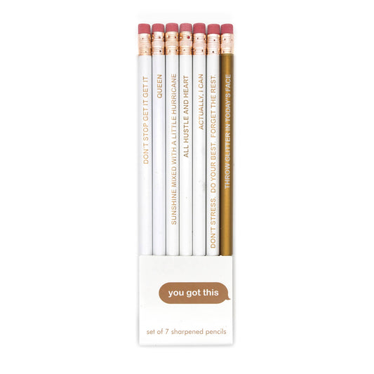 You Got This Pencils