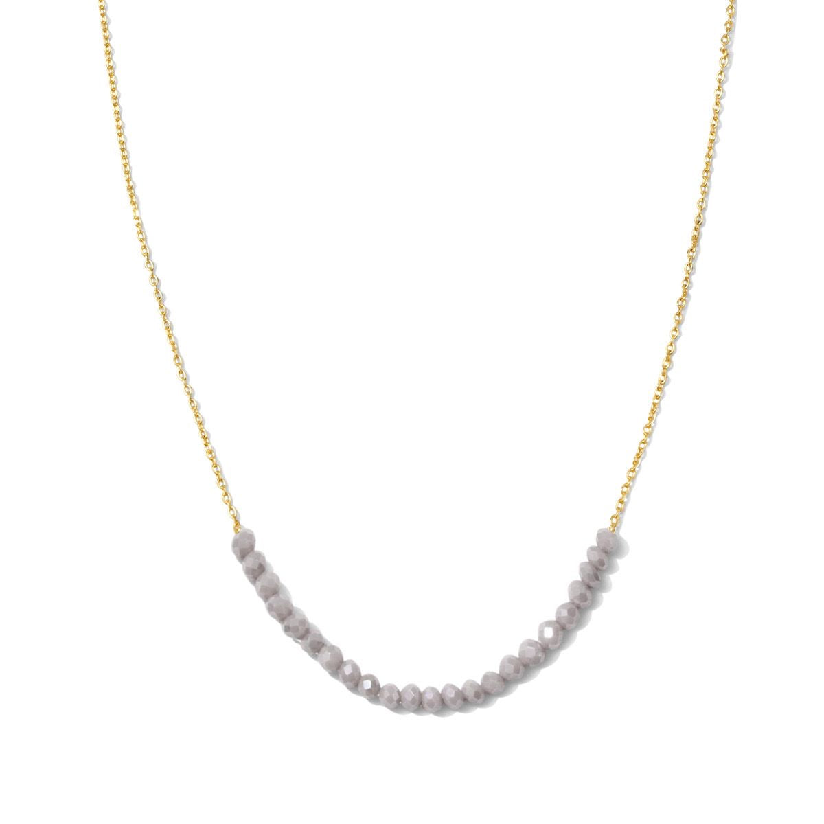 Delicate Necklace | Lavender & Gold