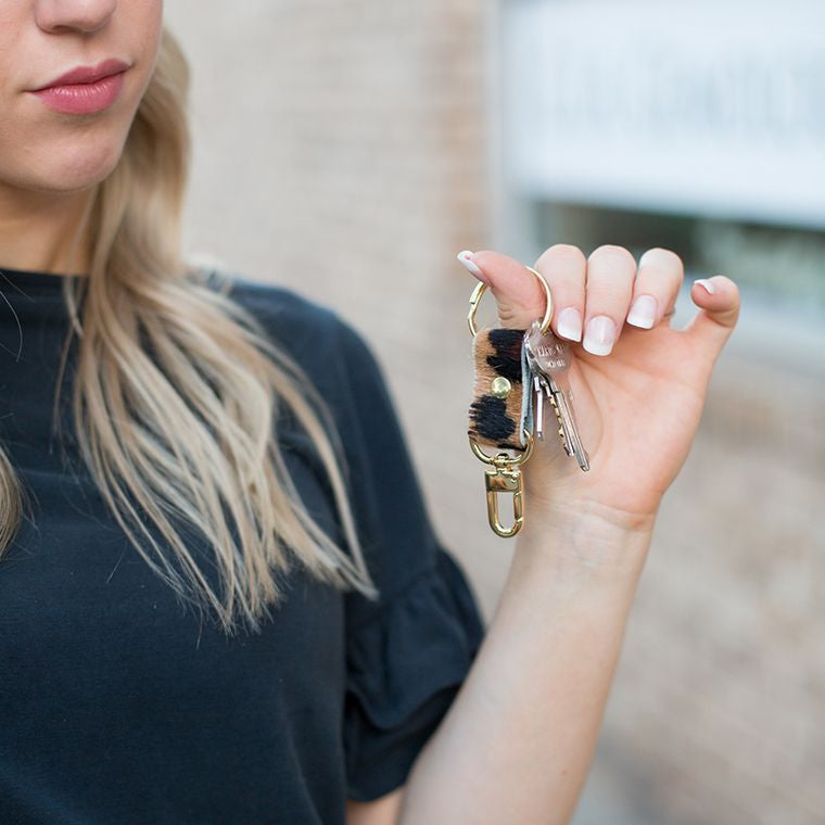 Hide & Leather Keychain Clip | 5 options