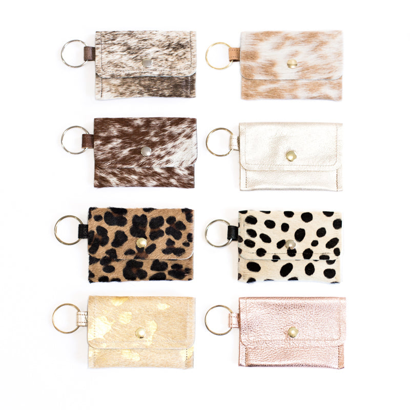 Keychain Wallet | Cowhide & Leather
