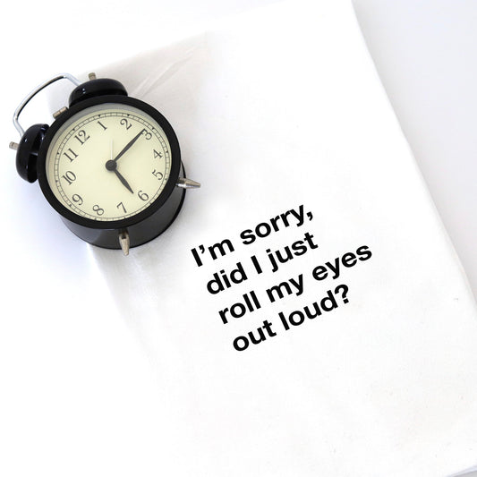 Tea Towel | Roll My Eyes