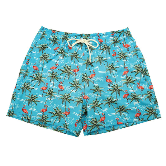 Men's UV Swim Trunks | Flamingos