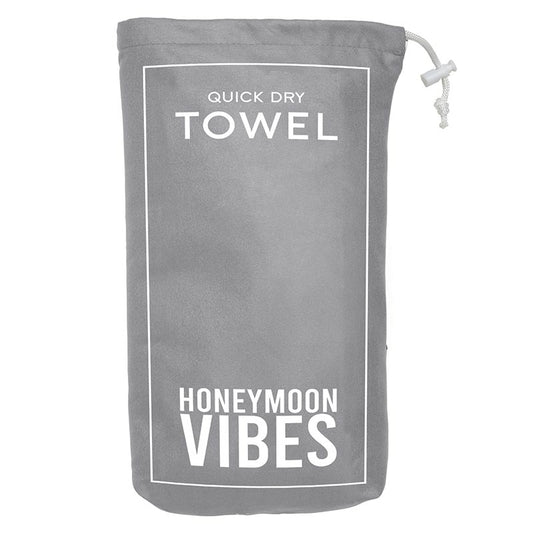 Quick Dry Beach Towel | Honeymoon Vibes
