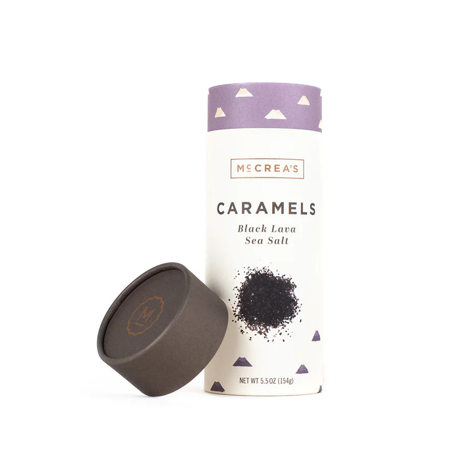 Black Lava Sea Salt Caramels | 2 Sizes