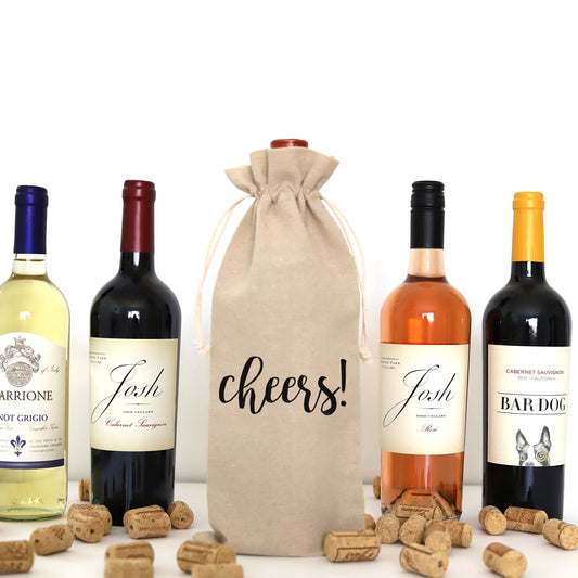 Linen Wine Bags | Multiple Options